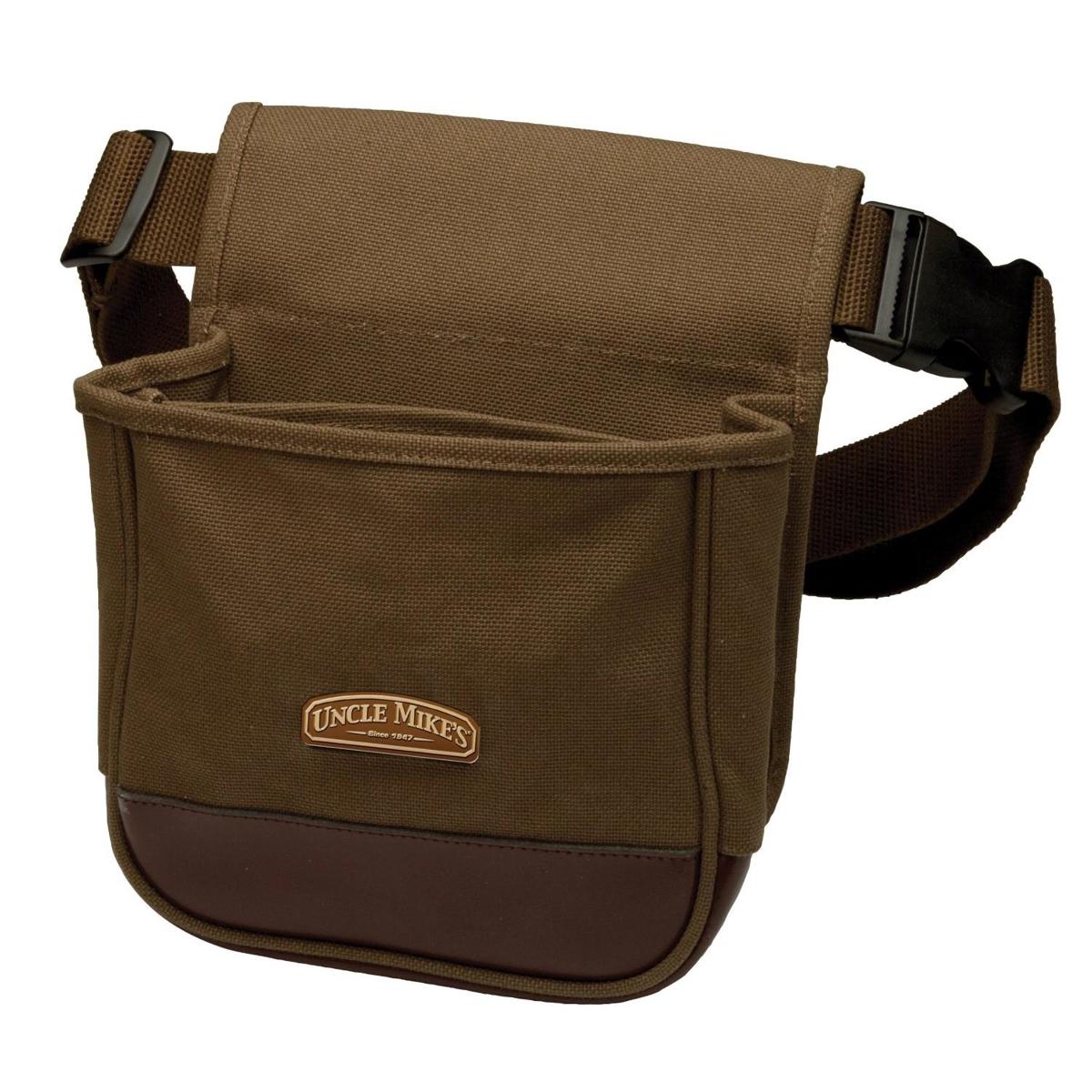 

Uncle Mike's Deluxe Shell Pouch, Brown Canvas