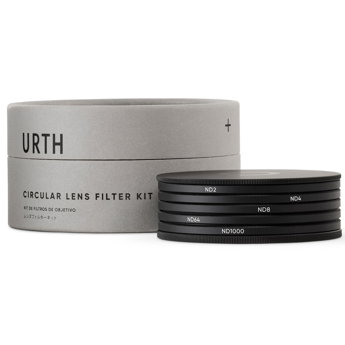 Urth 62mm ND Coverage Kit Plus+ with ND2, ND4, ND8, ND64 ND1000 Lens Filter