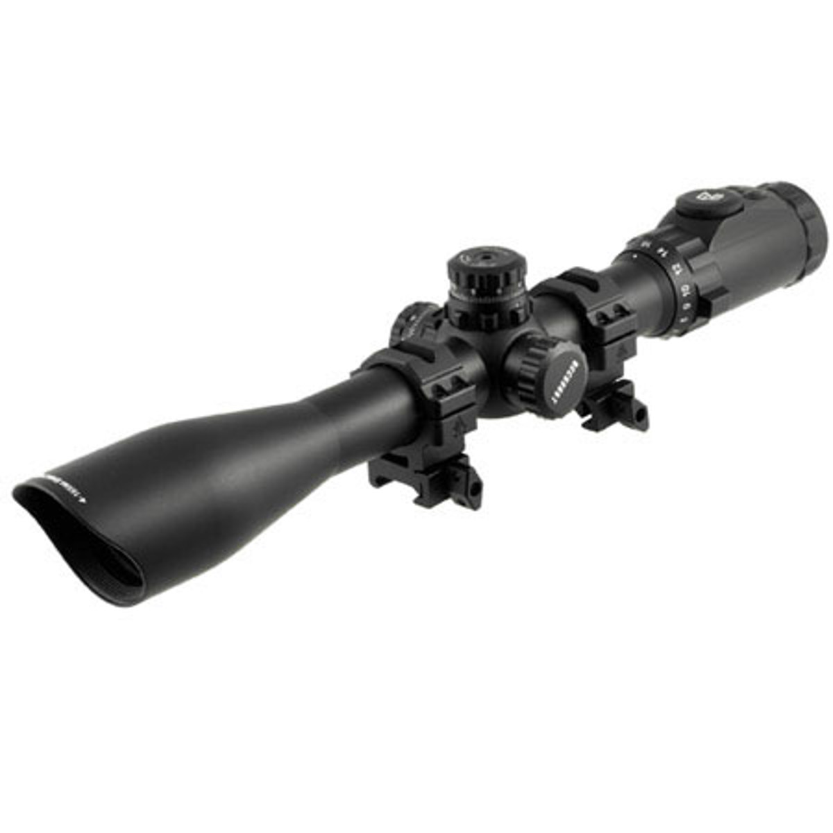 Photos - Sight Leapers UTG  4-16x44 AccuShot IE Riflescope, Illum Mil-Dot Side Focus, 30mm Tube SCP3-U416AOIEW 