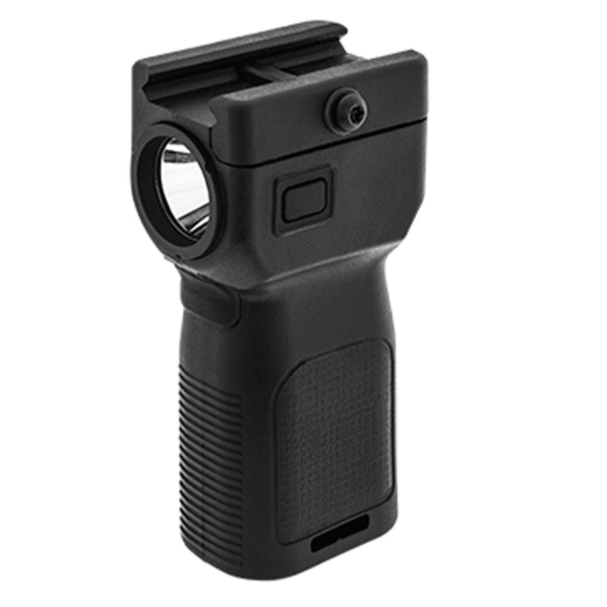 

UTG Picatinny Mount Front Grip with Flashlight, 400 Lumens, Black
