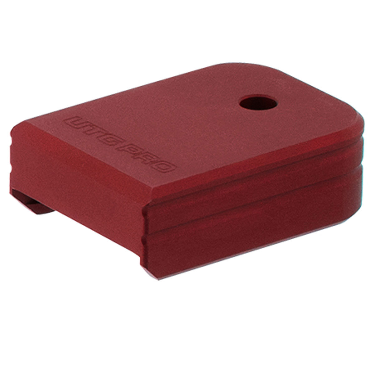 

UTG PRO +0 Base Pad for Factory Glock Small Frame Magazines, Matte Red