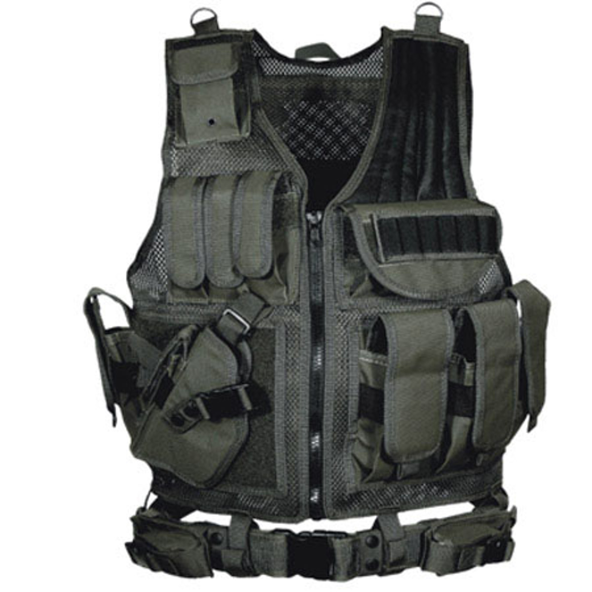 

UTG Leapers UTG 547 Law Enforcement Tactical Vest, Left Handed, Black