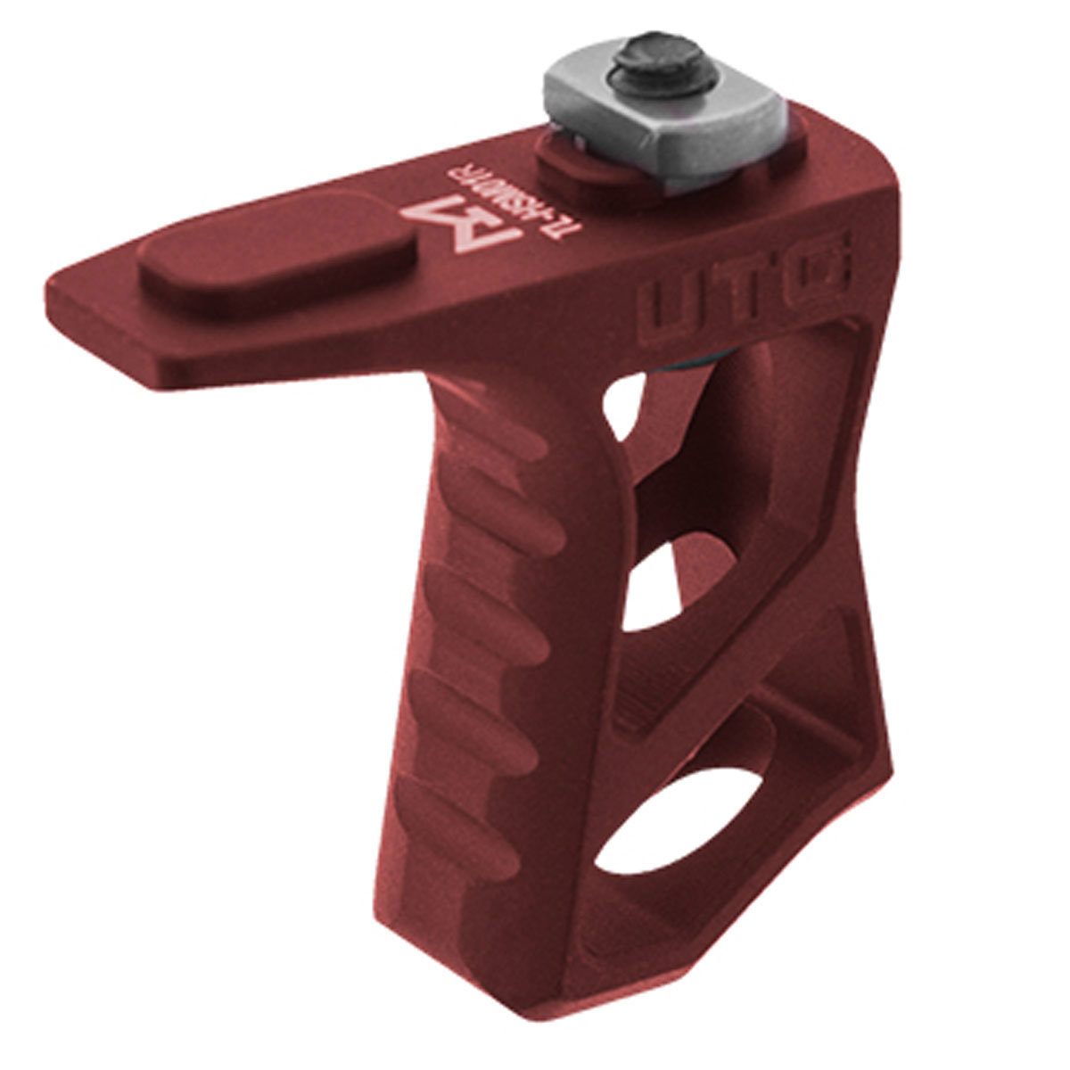 

UTG M-LOK Ultra Slim Handstop, Matte Red
