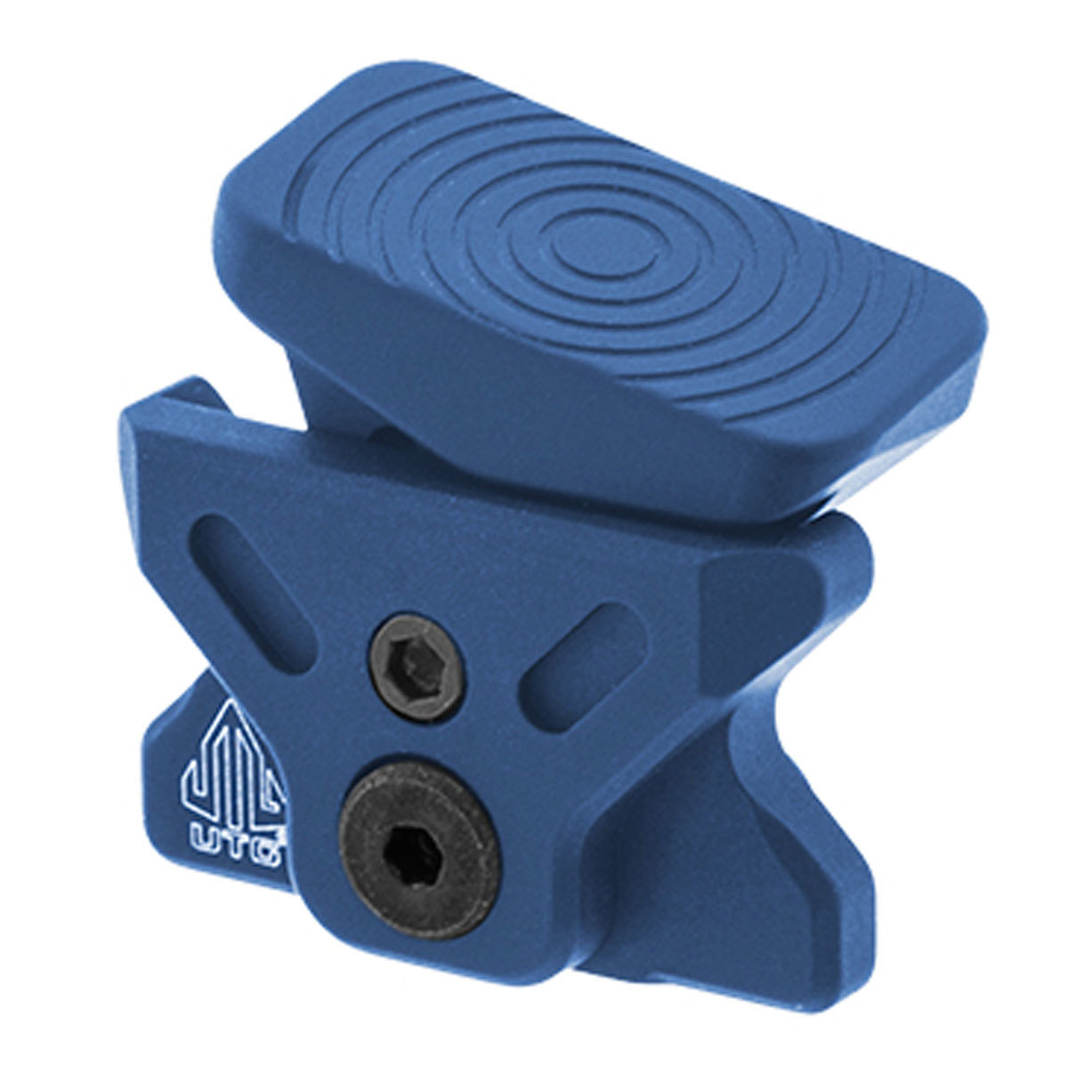 

UTG M-LOK Angled Index Thumb Mount for Handguards with Octagonal Profiles, Blue