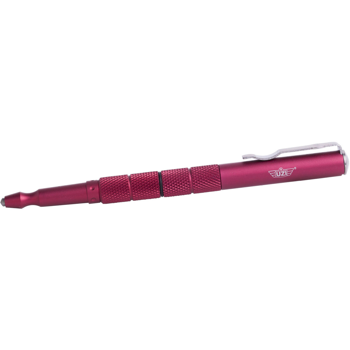 

UZI Tactical Defender Glassbreaker #5 Pen with Carbide Tip, Red