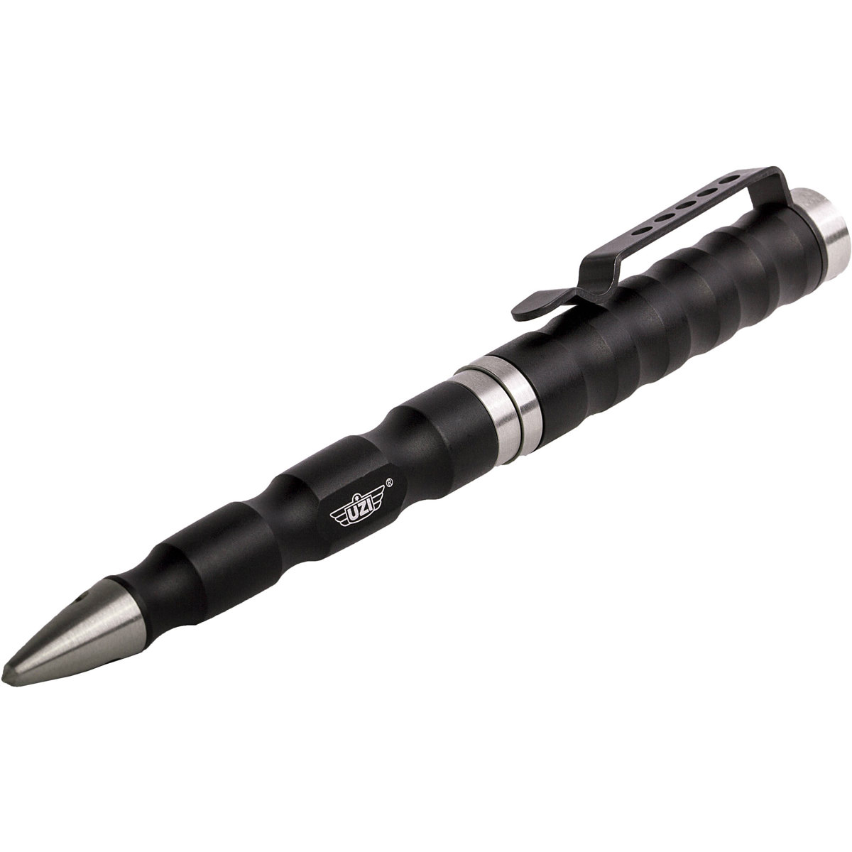

UZI Tactical Defender #7 Pen with Glassbreaker, Black