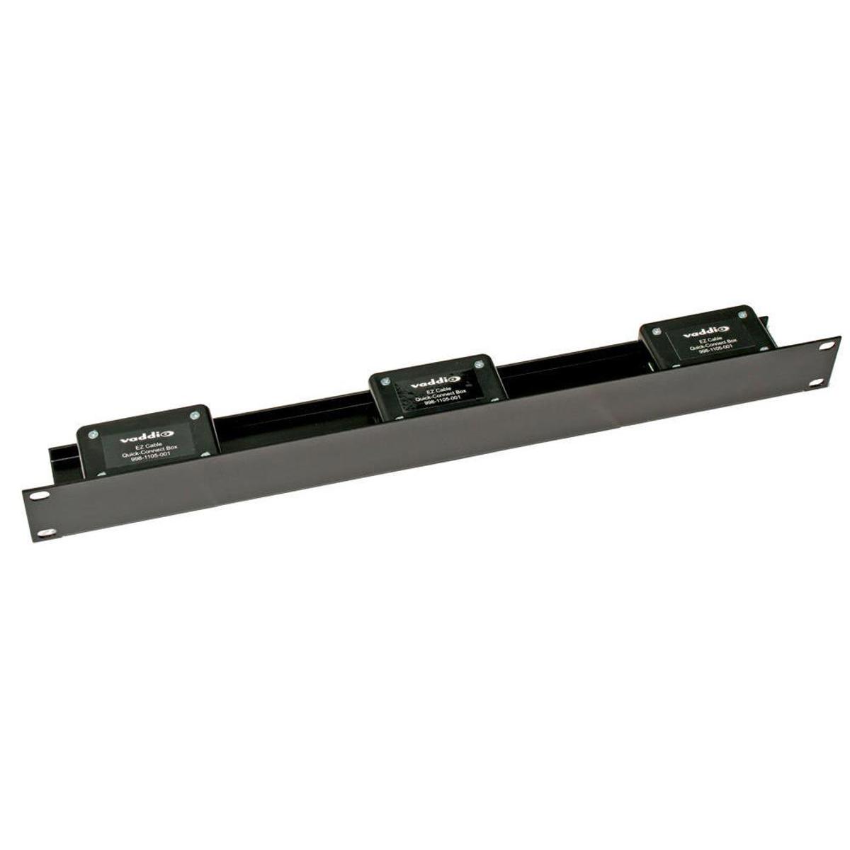 

Vaddio Quick-Connect Box Rack Panel