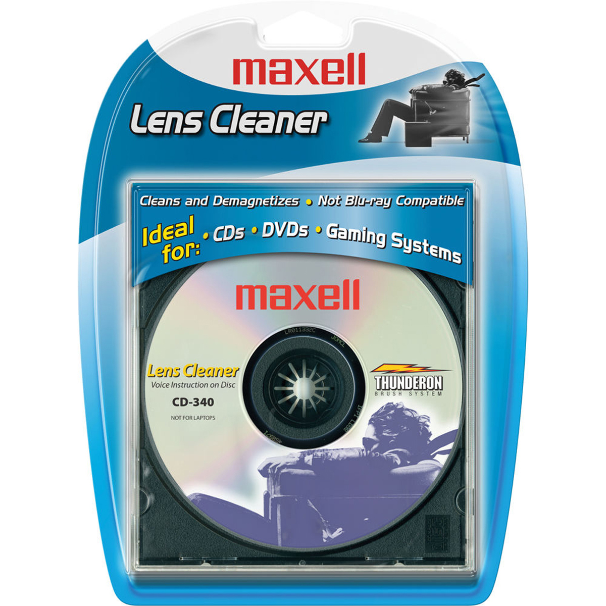 

Maxell CD-340 Lens Cleaner