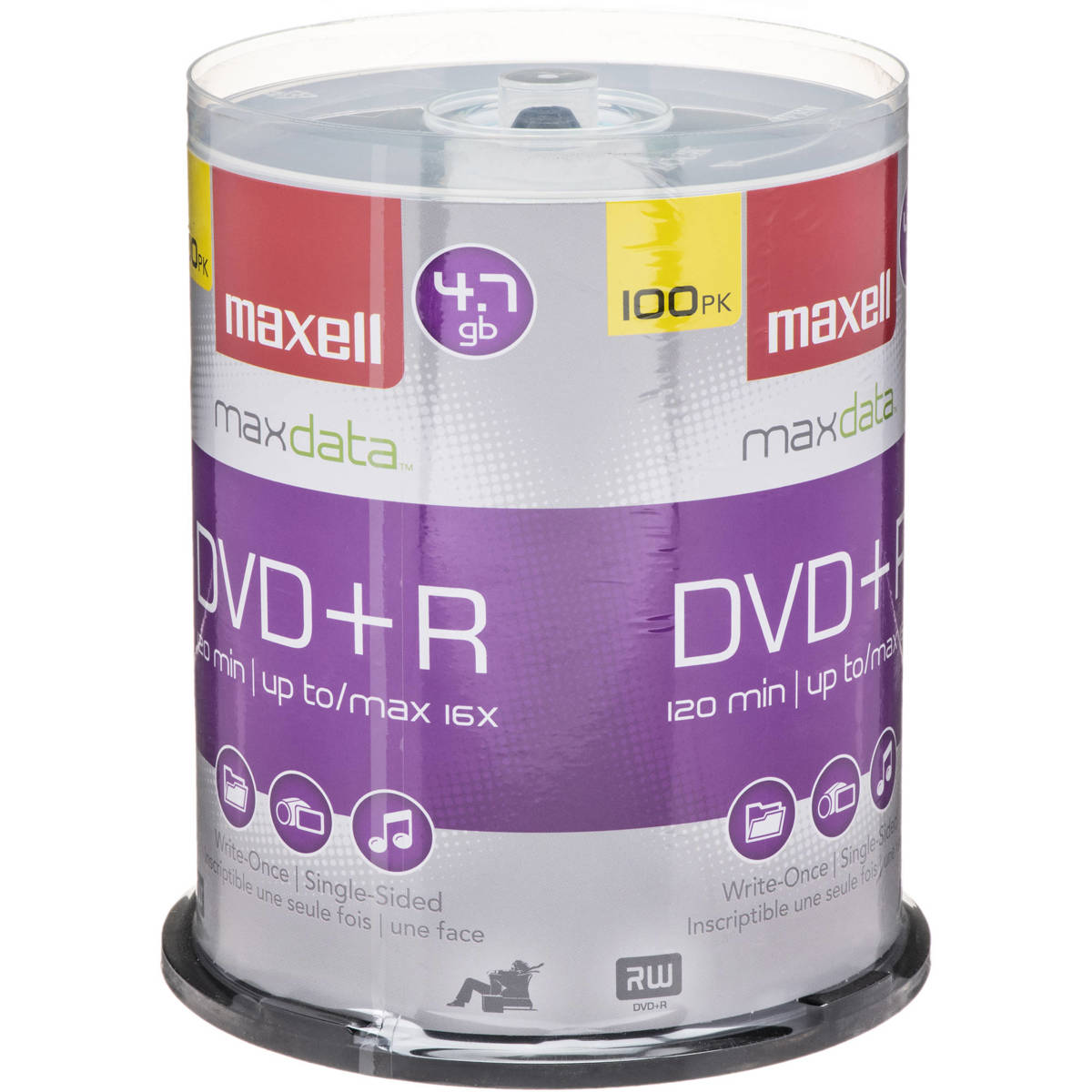 Image of Maxell DVD+R 16x Recordable Media