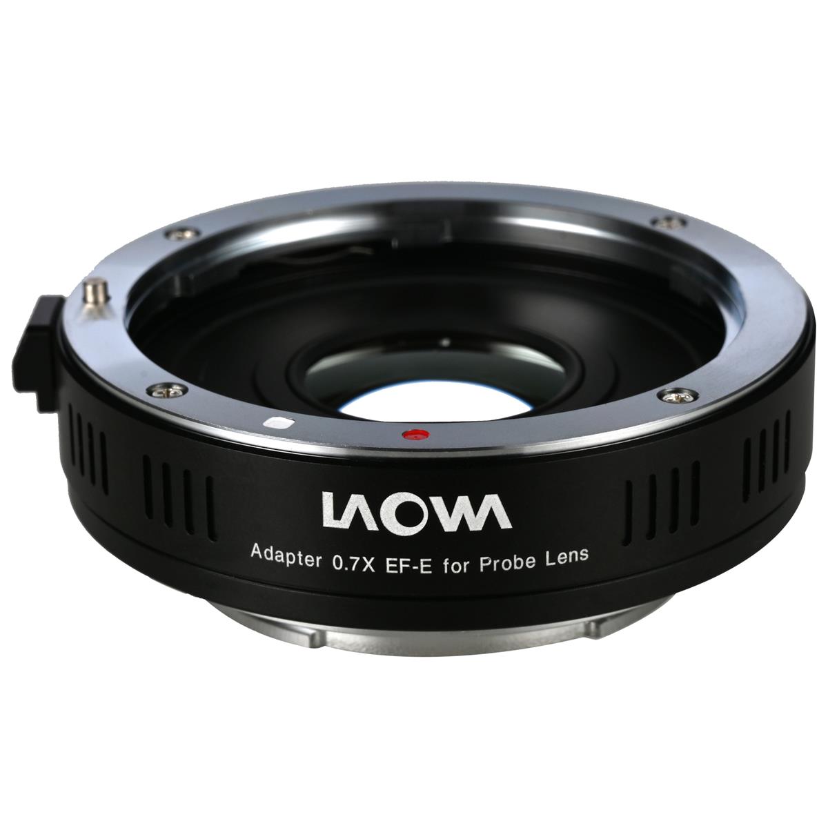 Venus Laowa 0.7x Focal Reducer for 24mm f/14 Probe Lens, Canon EF to Sony E -  VE07FREF2E