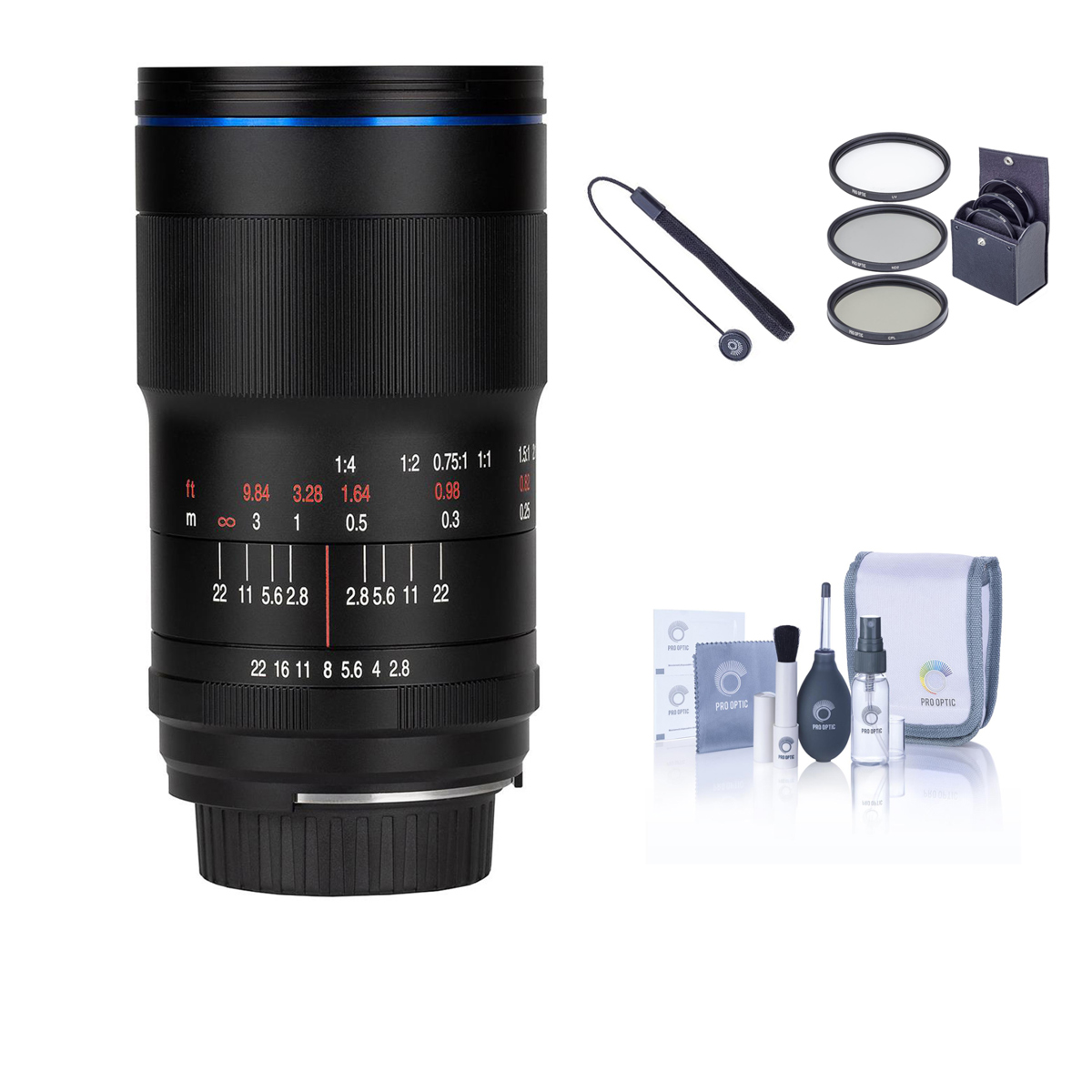 

Venus Laowa 100mm f/2.8 2X Ultra Macro APO Lens for L Mount with Accessories Kit