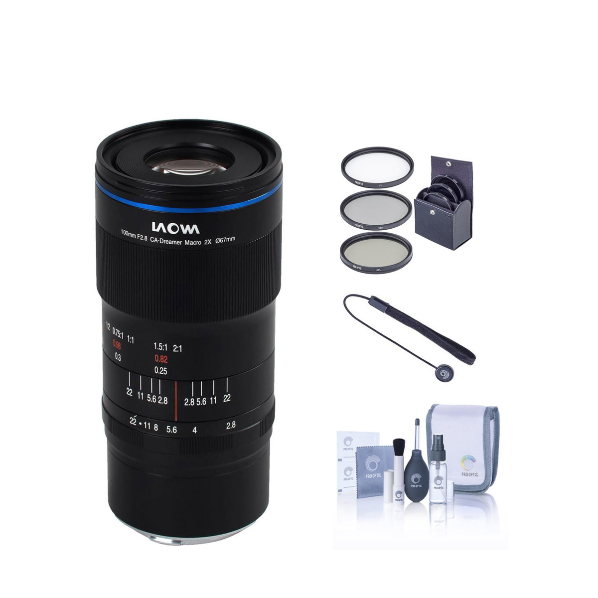 

Venus Laowa 100mm f/2.8 2X Ultra Macro APO Lens for Nikon Z with Accessories Kit