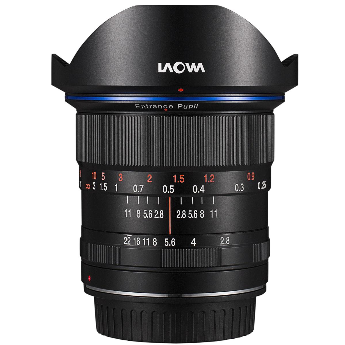 Photos - Camera Lens Laowa Venus  12mm f/2.8 Zero-D Lens for Nikon F, Black VE1228N 