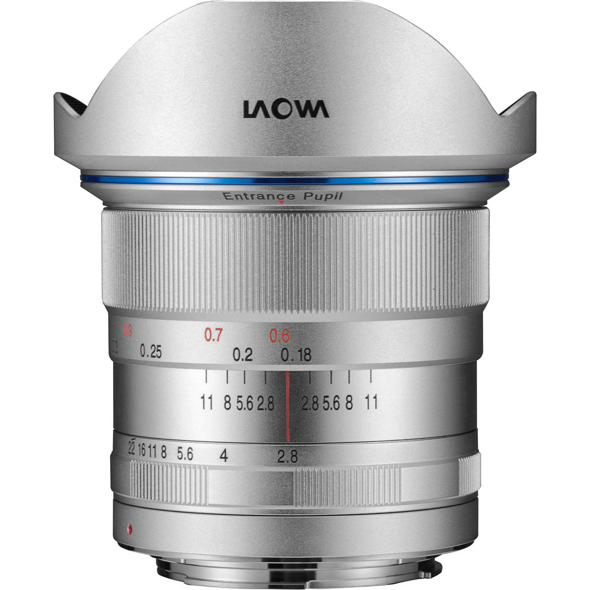 Venus Laowa 12mm f/2.8 Zero-D Ultra-WideAngle Lens for Nikon F - Silver -  VE1228NSIL