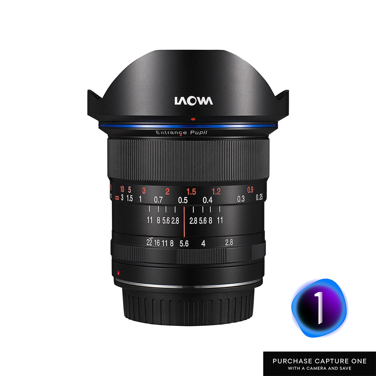 Venus Laowa 12mm f/2.8 Zero-D Lens for Sony FE, w/Capture One Pro Camera Bundle -  VE1228SFE CO
