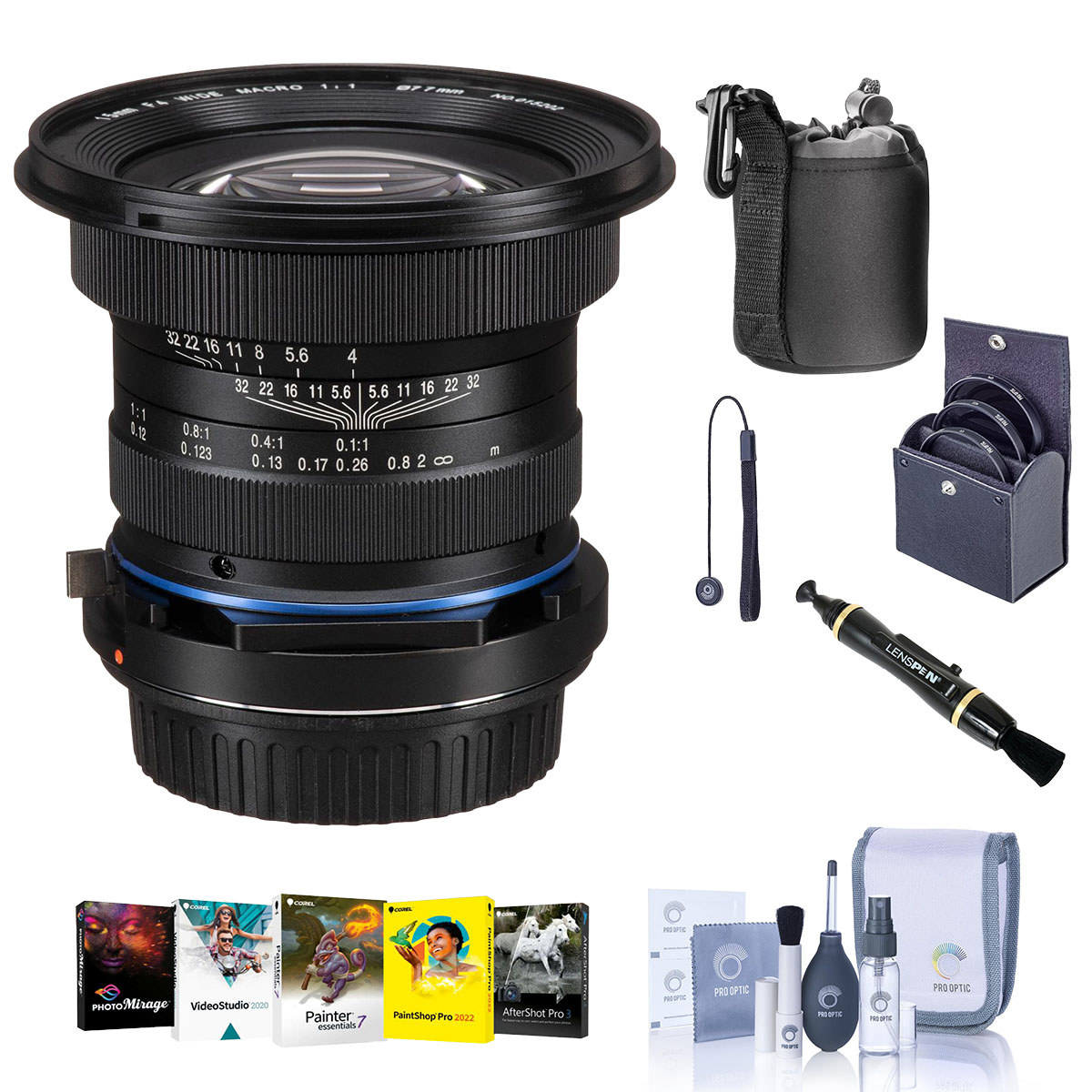 Venus Laowa 15mm f/4 1:1 Macro Lens for Sony FE w/PC Software & Accessories Kit -  VEN1540SFE A