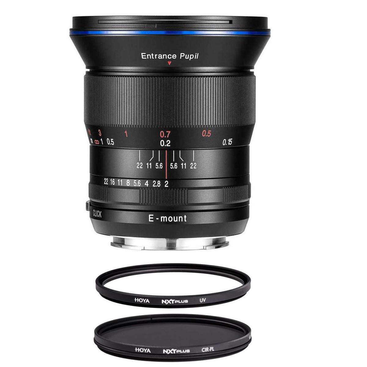 

Venus Laowa 15mm f/2 FE Zero-D Lens for Sony E with Hoya 52mm UV+CPL Filter Kit