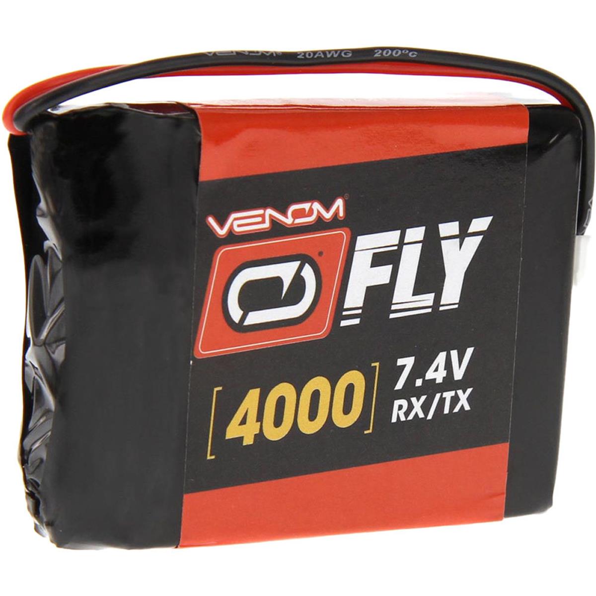 Venom 2S 4000mAh 7.4V LiPo Battery for Spektrum DX9, DX7S & Gen1 DX8 Transmitter -  25003