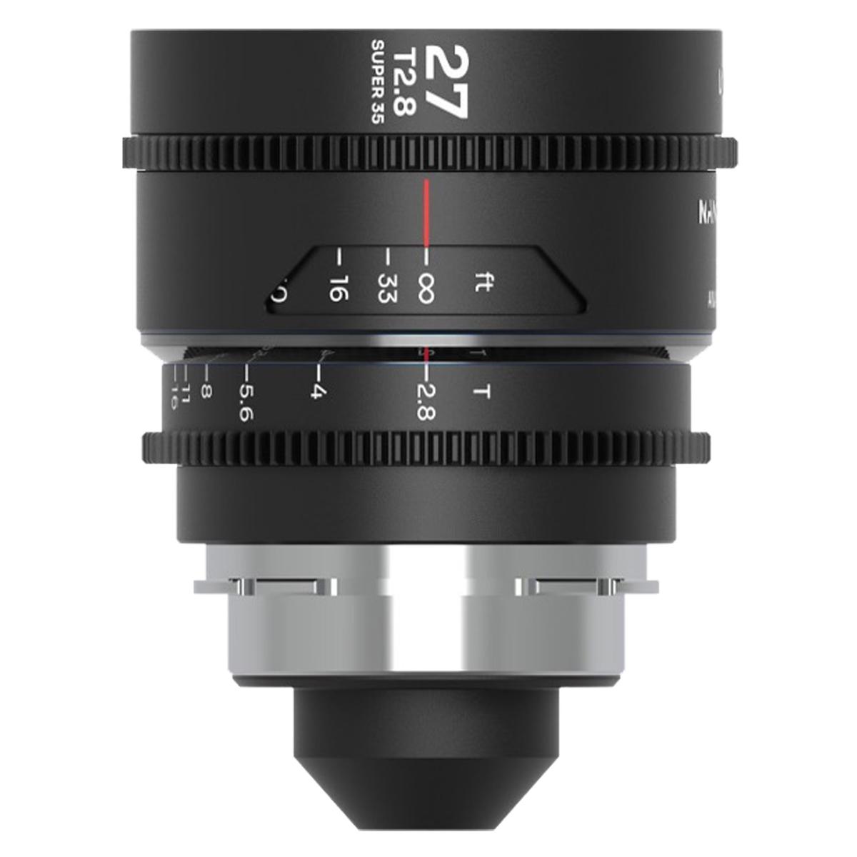 

Venus Laowa Nanomorph 27mm T2.8 1.5x S35 Anamorphic Lens for PL/EF, Silver Flare
