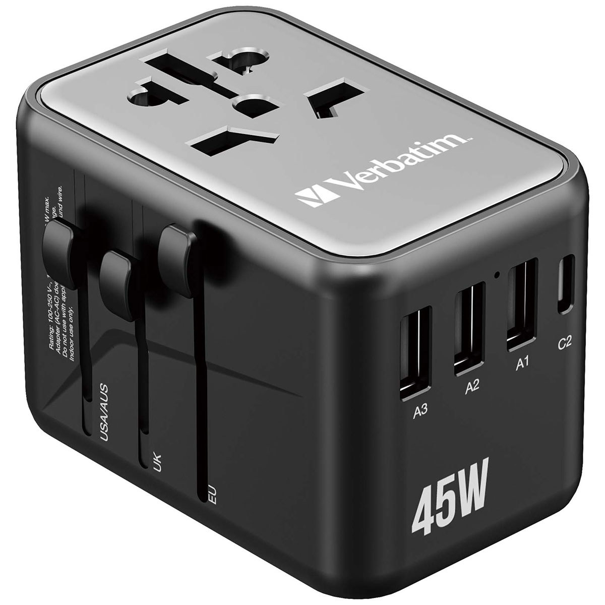 

Verbatim UTA-08 45W Universal Travel Adapter