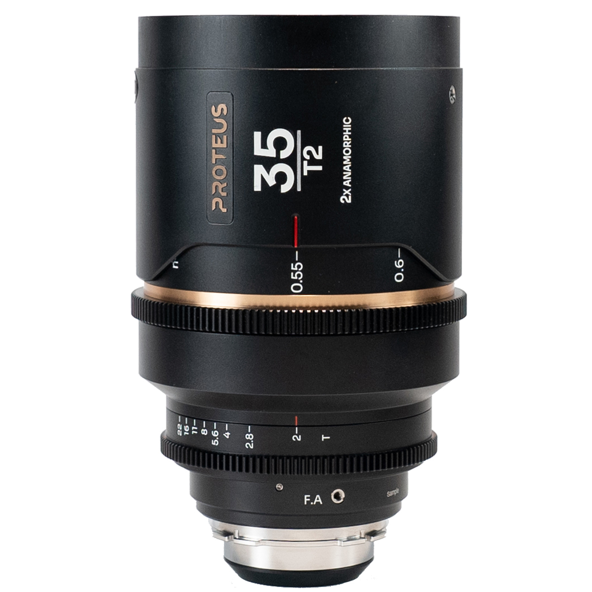 

Venus Laowa Proteus 35mm T2 2x Anamorphic Cine Lens for PL/EF, Amber, Feet