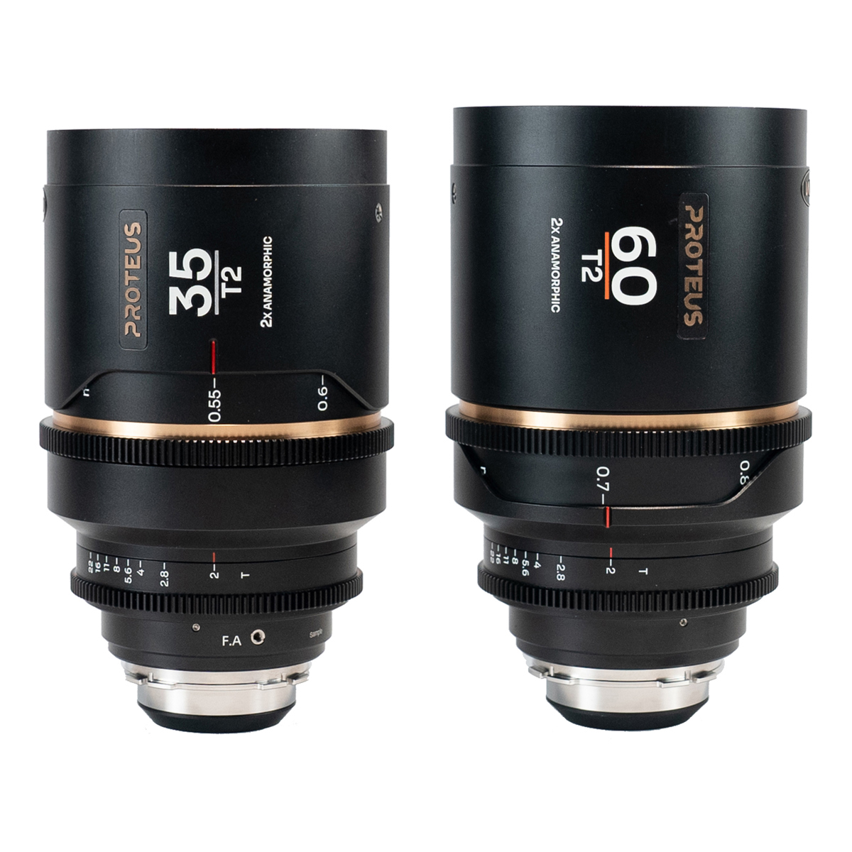 

Venus Laowa Proteus 2-Lens Bundle w/35mm & 60mm T2 Cine Lens, PL/EF, Amber,Meter