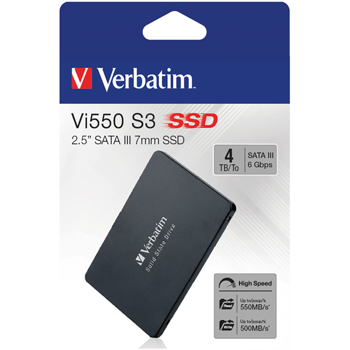 

Verbatim Vi550 SATA III 2.5" Internal Gaming SSD 4TB