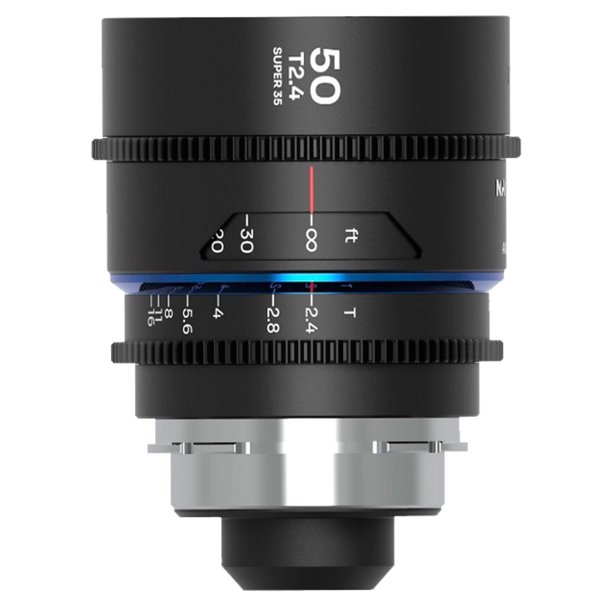 

Venus Laowa Nanomorph 50mm T2.4 1.5x S35 Anamorphic Lens for PL/EF, Blue Flare