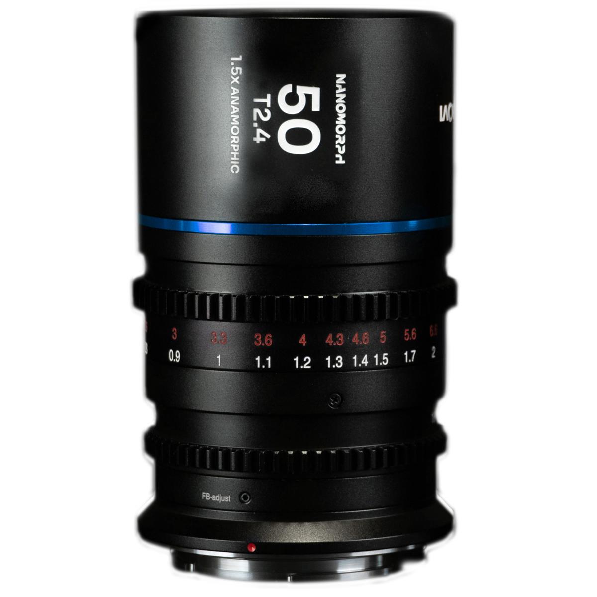 

Venus Laowa Nanomorph 50mm T2.4 1.5x S35 Anamorphic Lens for DJI DL, Blue Flare