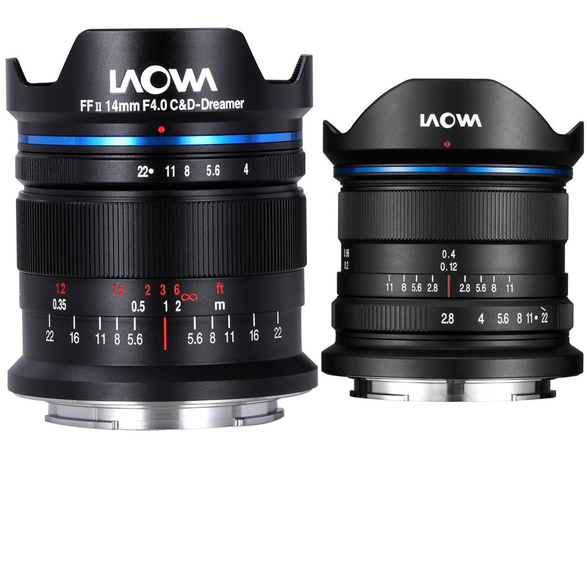 

Venus Laowa 9mm f/2.8 Zero-D Prime Lens w/14mm f/4 FF RL Zero-D Lens for L Mount