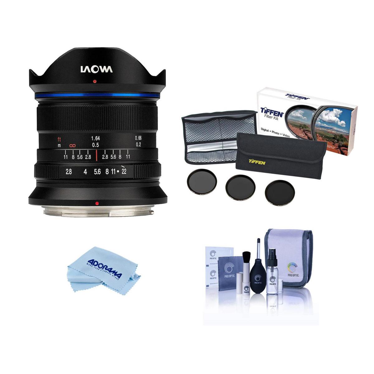 

Venus Laowa 9mm f/2.8 Zero-D Prime Lens for Canon EF-M with 49mm ND Filter Kit