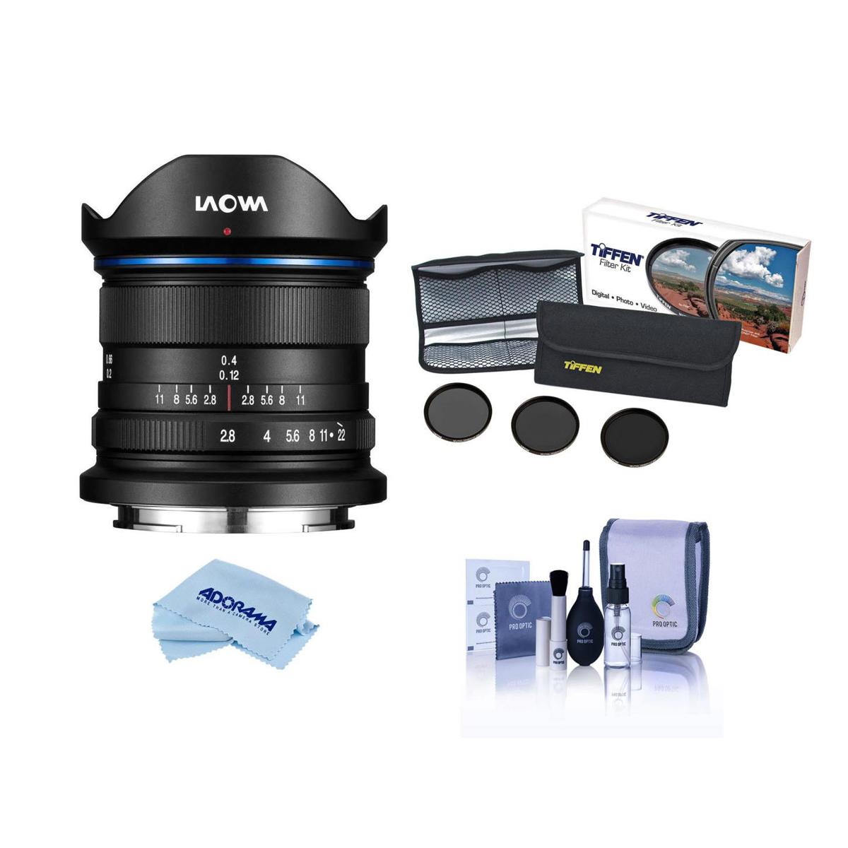 

Venus Laowa 9mm f/2.8 Zero-D Prime Lens for Fujifilm X with 49mm ND Filter Kit