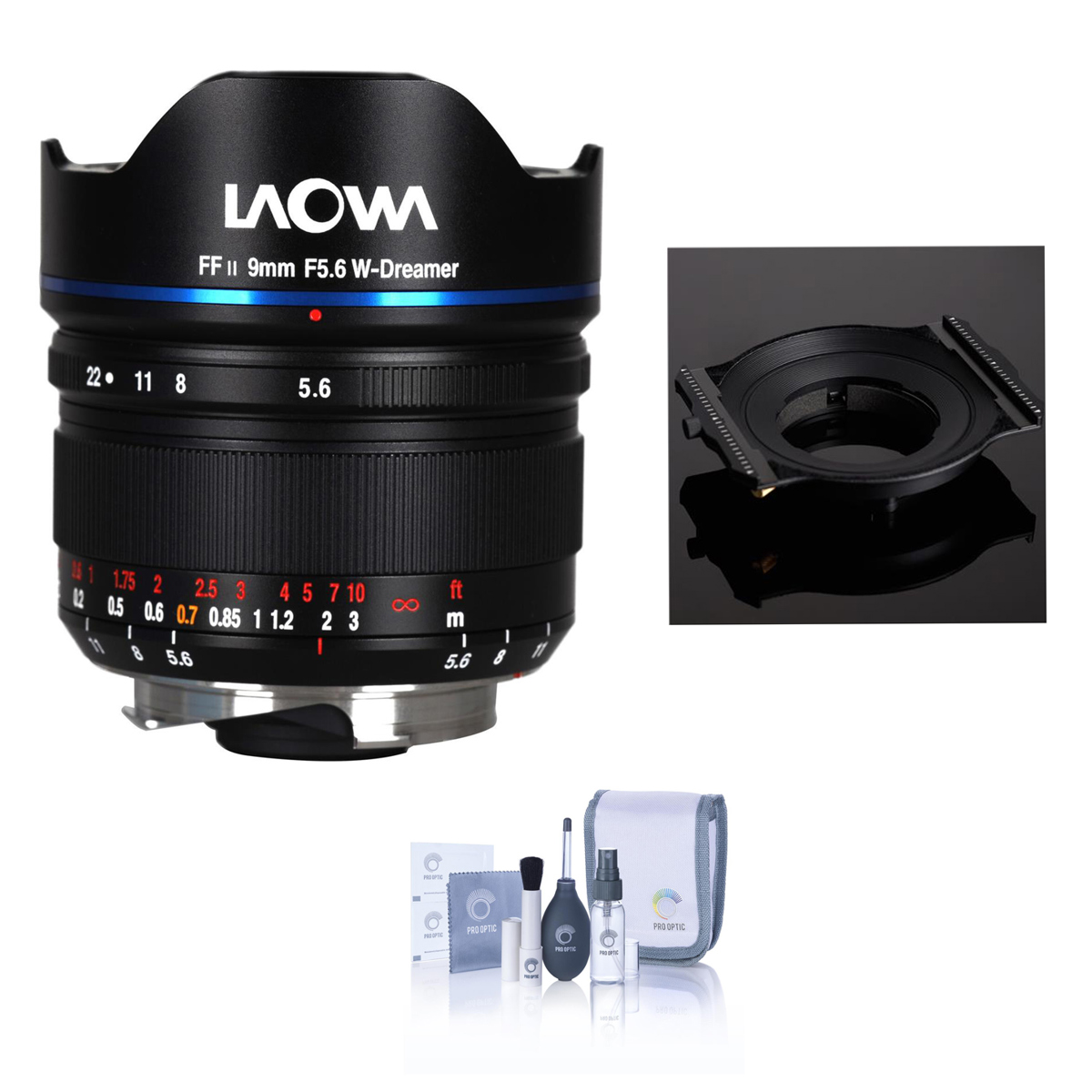 

Venus Laowa 9mm f/5.6 FF RL Lens for Nikon Z with 100mm Filter Holder Set