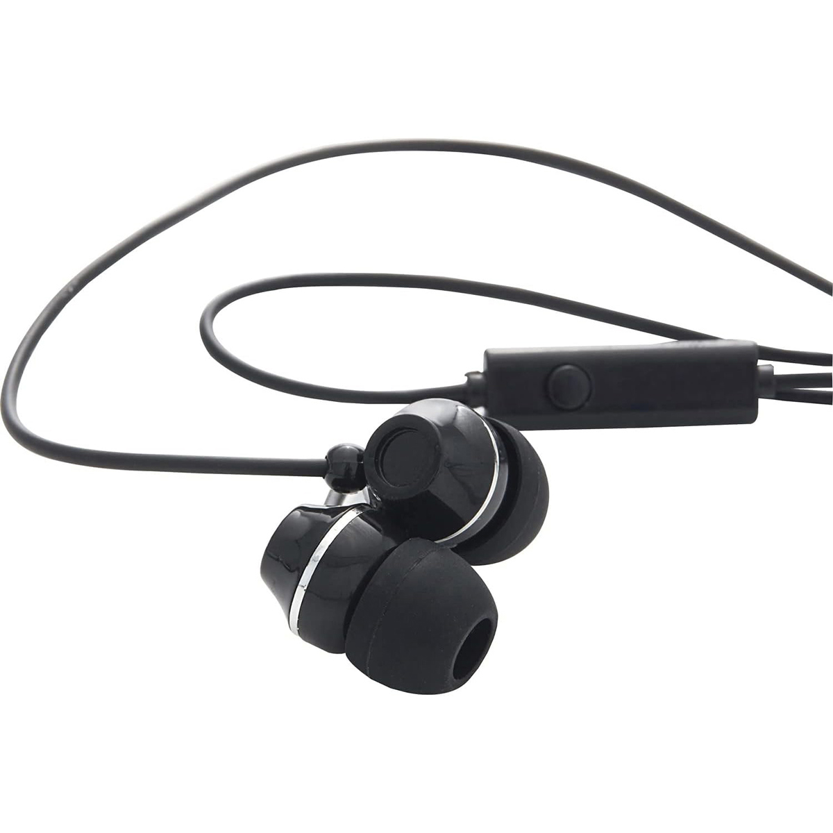 

Verbatim Wired In-Ear Stereo Earphones with In-Line Microphone, Black