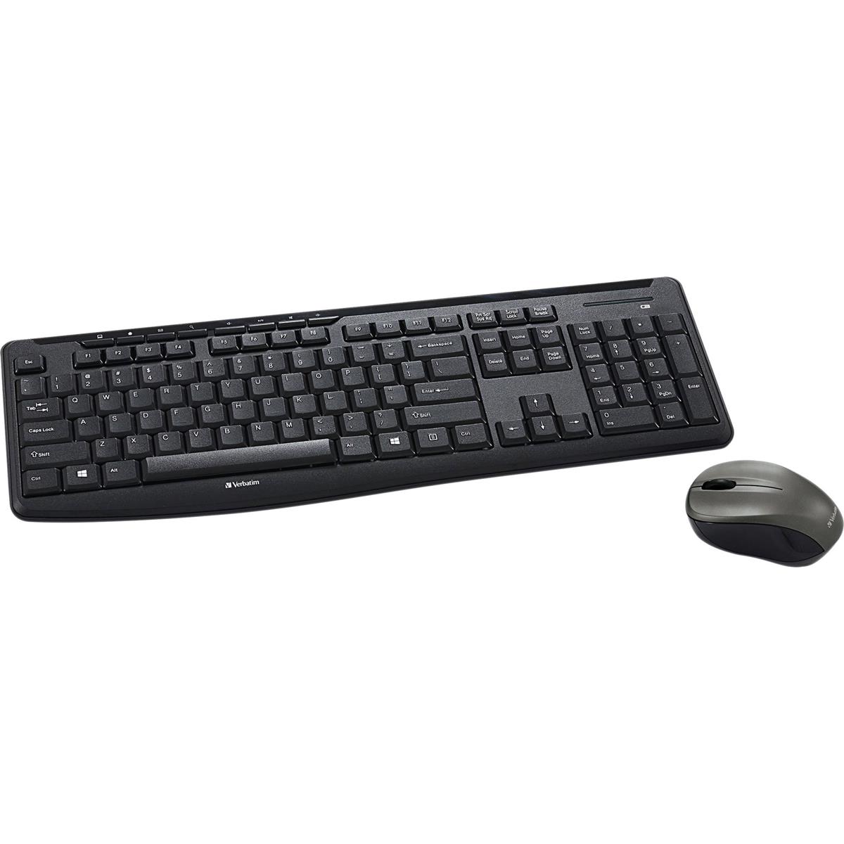 Image of Verbatim Silent Wireless Mouse and Keyboard Combo