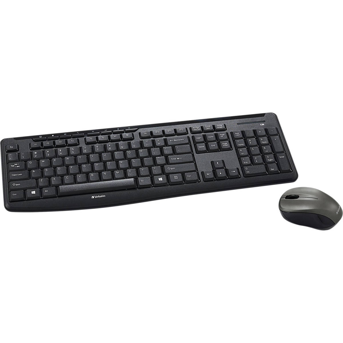 

Verbatim Silent Wireless Mouse and Keyboard Combo, Black