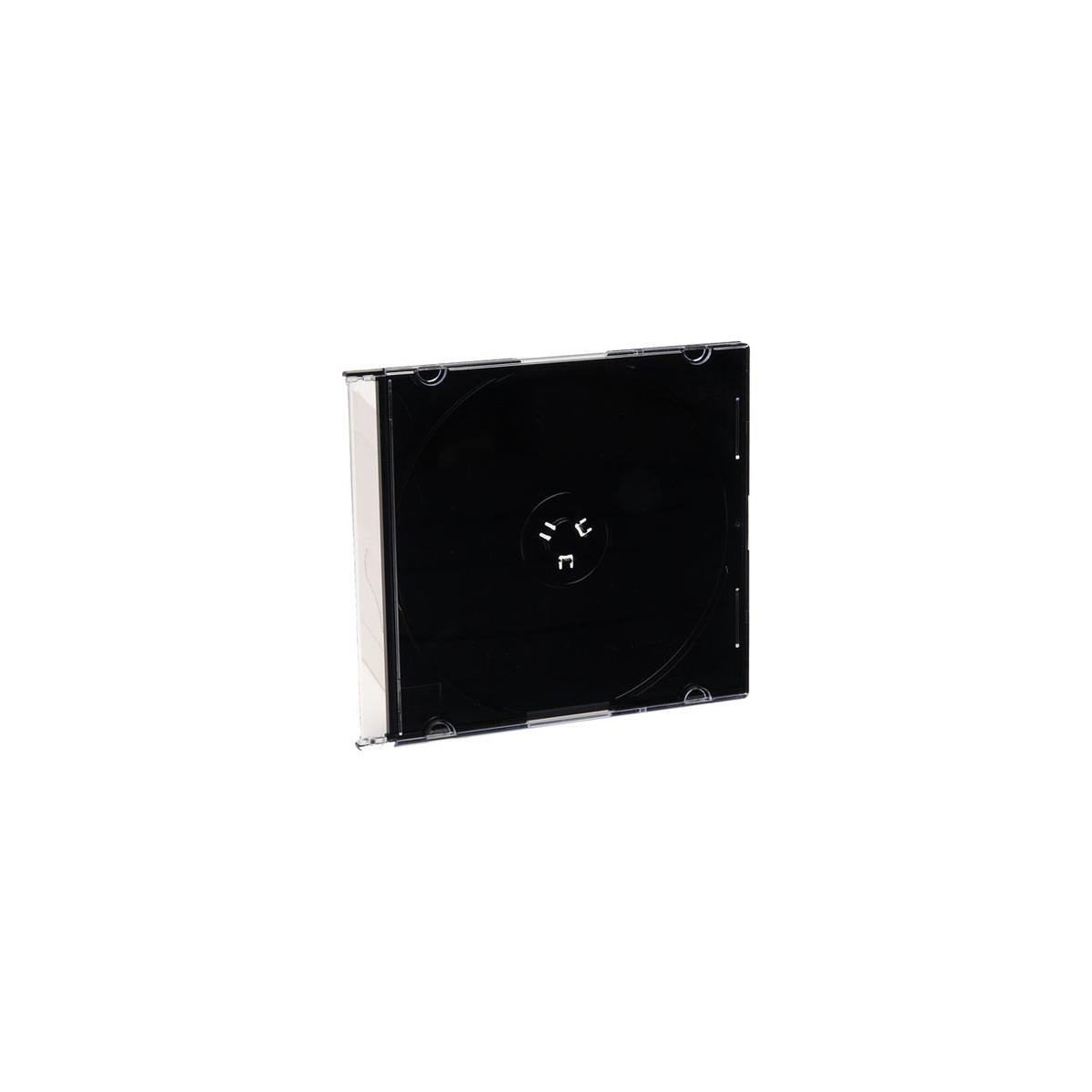 Image of Verbatim CD / DVD Black Slim Storage Cases
