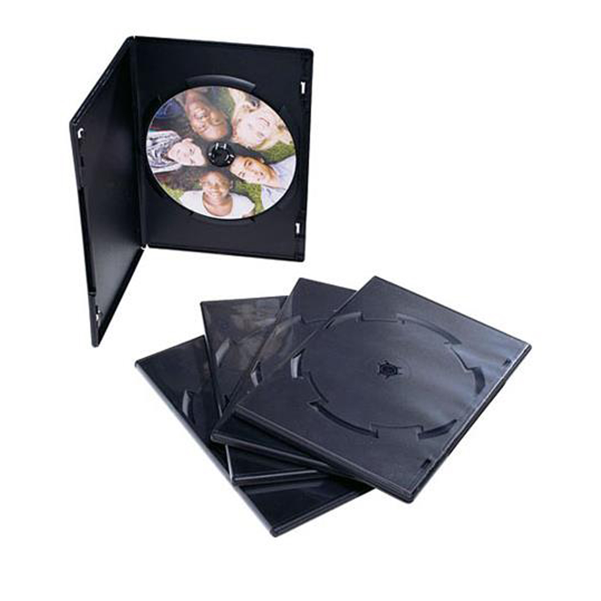 

Verbatim CD / DVD Video Trimcases, Black, Pack of 50