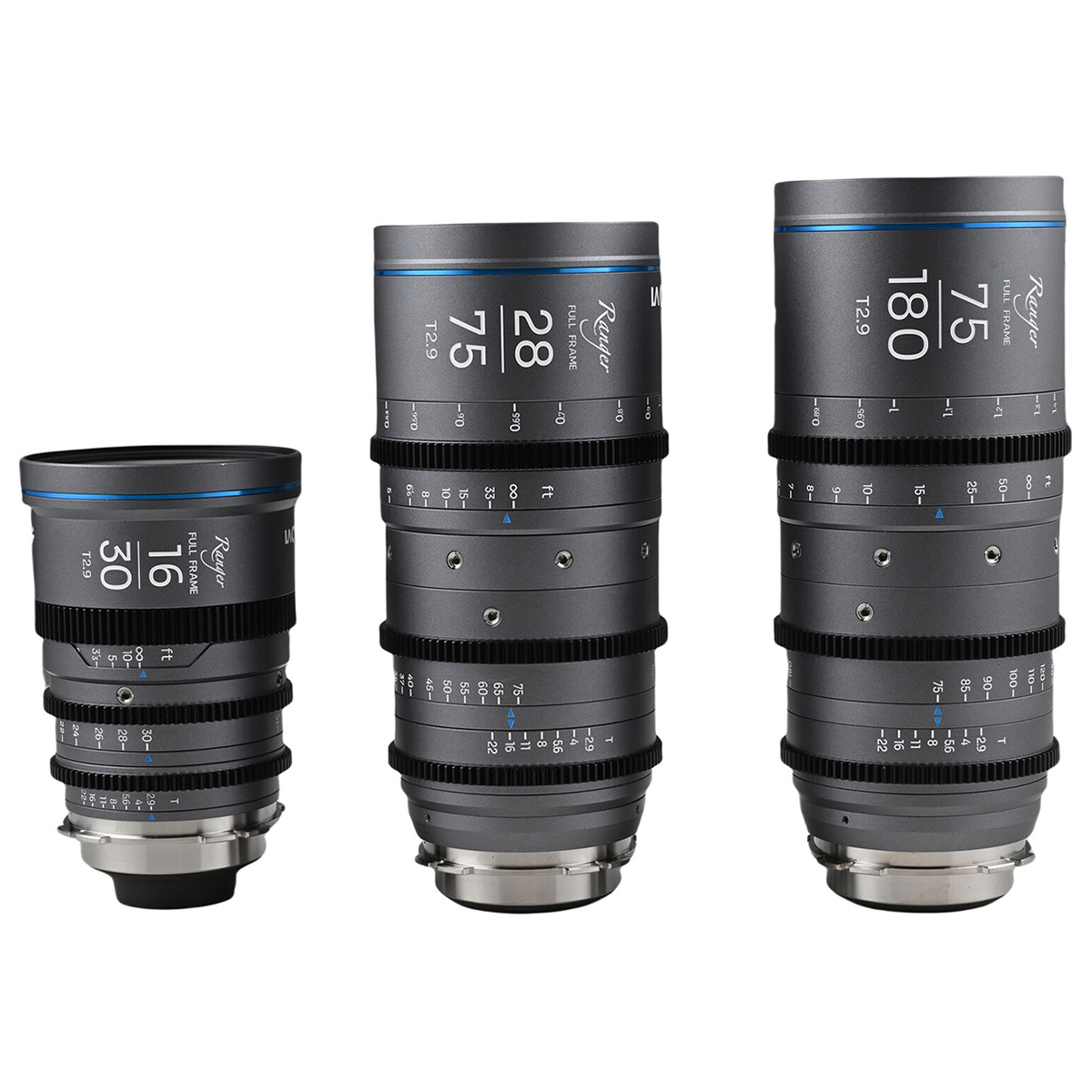 

Venus Laowa Ranger Lite 16-30mm, 28-75mm & 75-180mm T2.9 Cine 3-Lens Kit