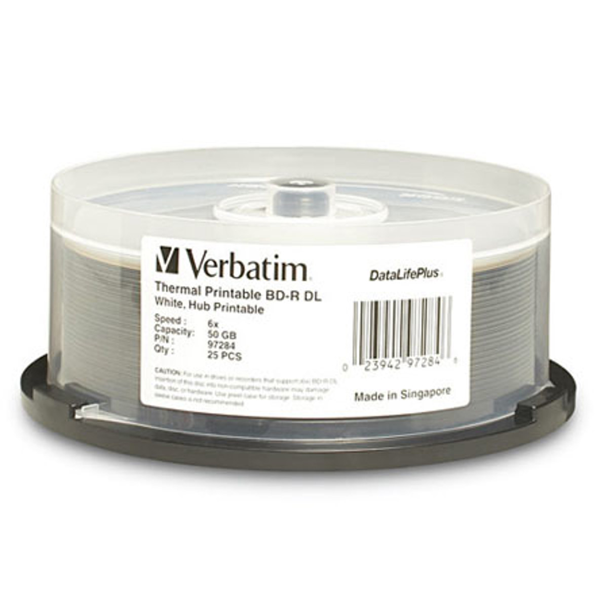 

Verbatim BD-R DL 50GB 6X Blu-ray Recordable Disc