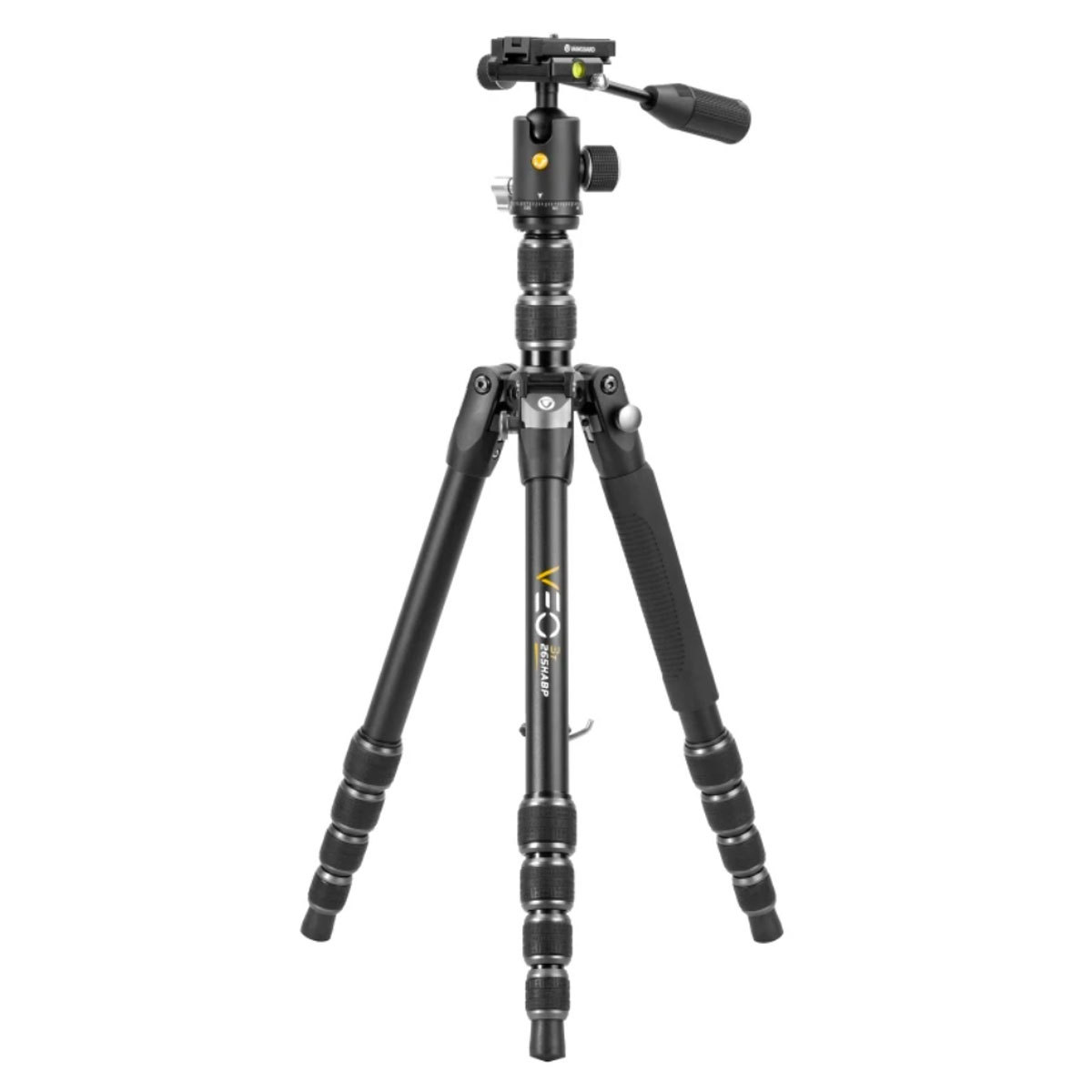 

Vanguard VEO 3T 265HABP 5-Section Aluminum Tripod w/Ball Head & Pan Handle,Black