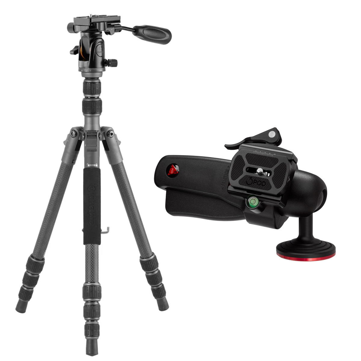 

Vanguard VEO 3 GO 204CP 4-Sec CF Tripod w/PH-25 Pan Head,w/Pistol Grip Ball Head