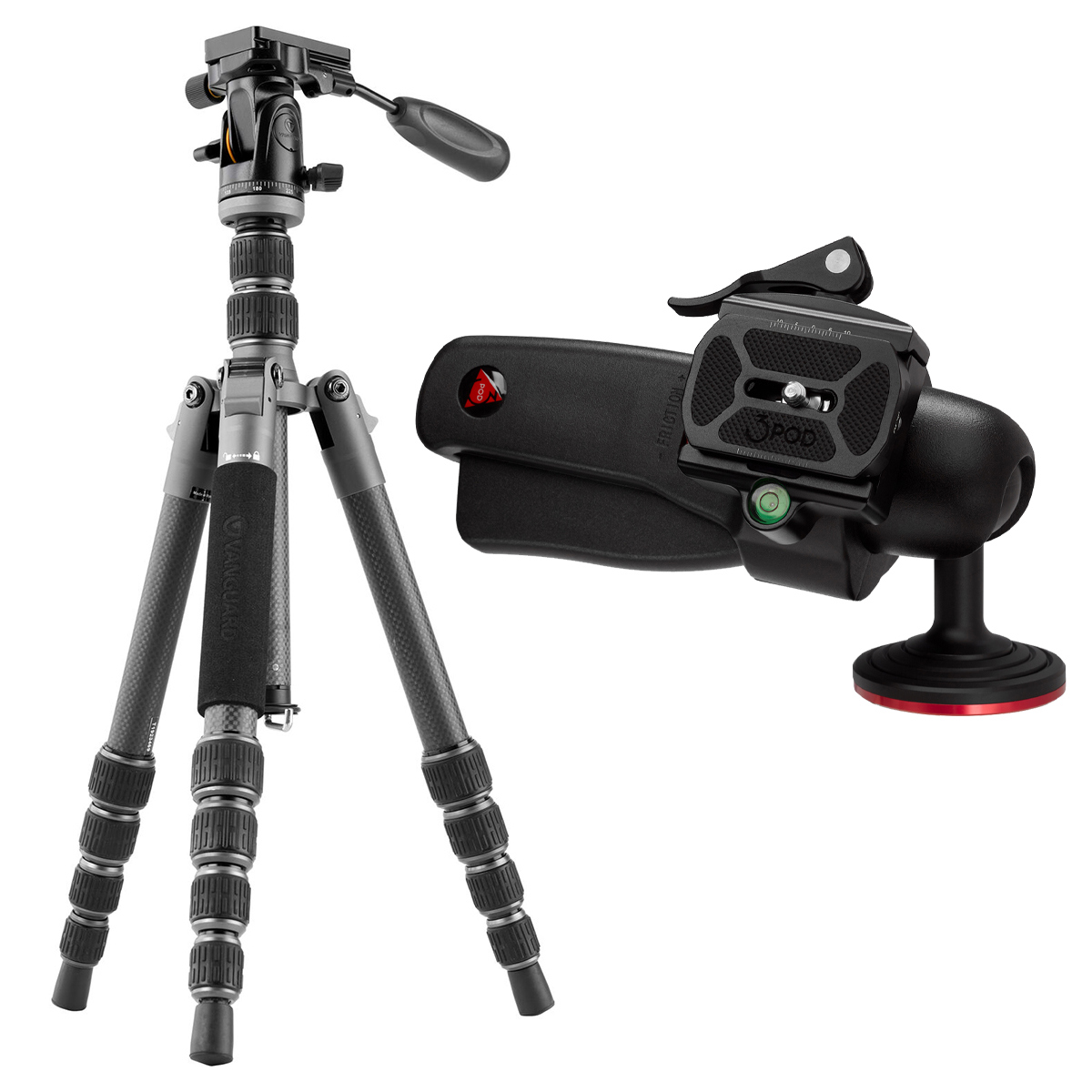 

Vanguard VEO 3 GO 235CP 5-Sec CF Tripod w/PH-25 Pan Head,w/Pistol Grip Ball Head