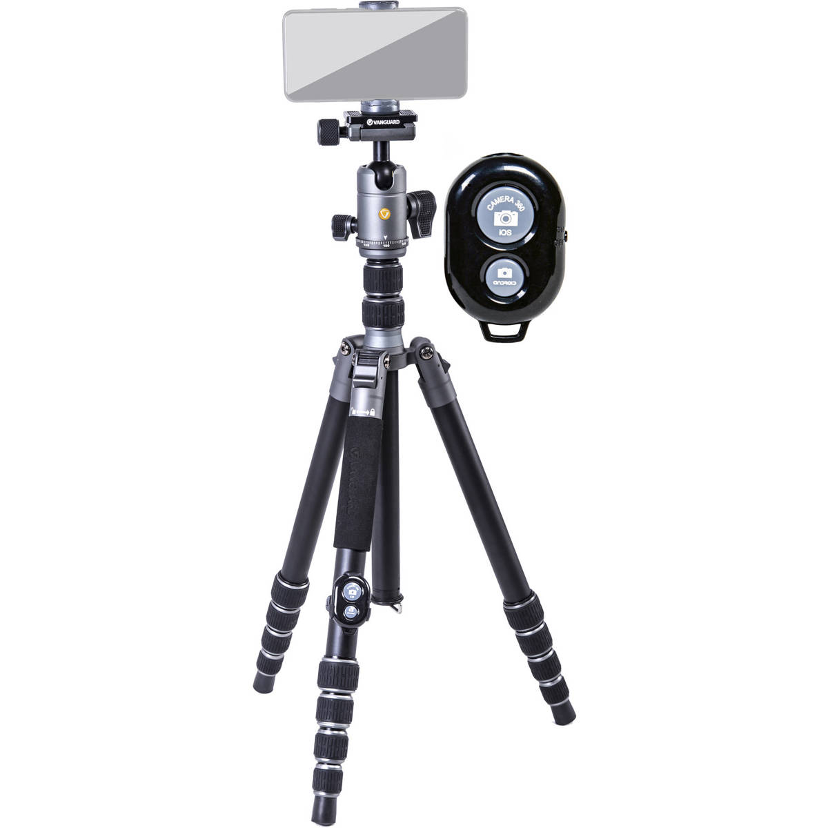 

Vanguard VEO 3 GO 265HAB 26mm 5-Section Al Travel Tripod with BH-120 Ball Head
