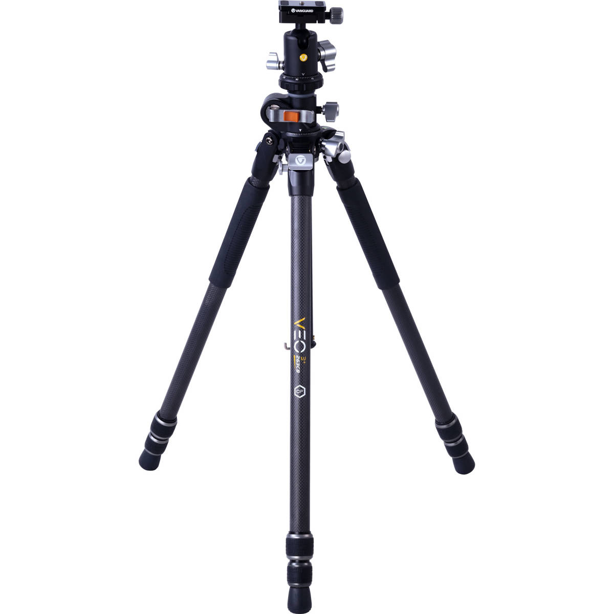 

Vanguard VEO 3+ 263CB Professional 3-Section Carbon Fiber Tripod with Ball Head