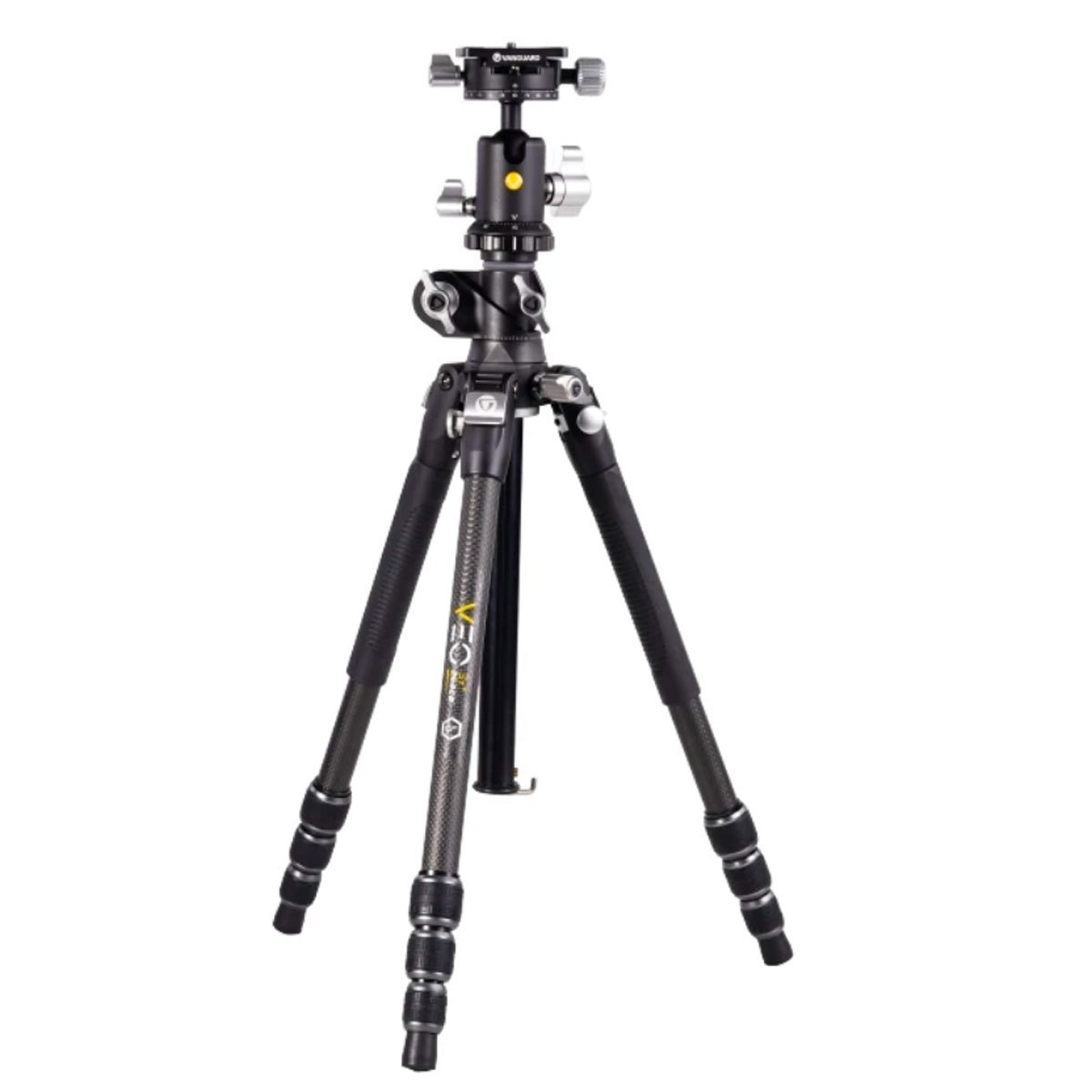 

Vanguard VEO 3T+ 264CB 4-Section Carbon Fiber Travel Tripod w/Ball Head, Black