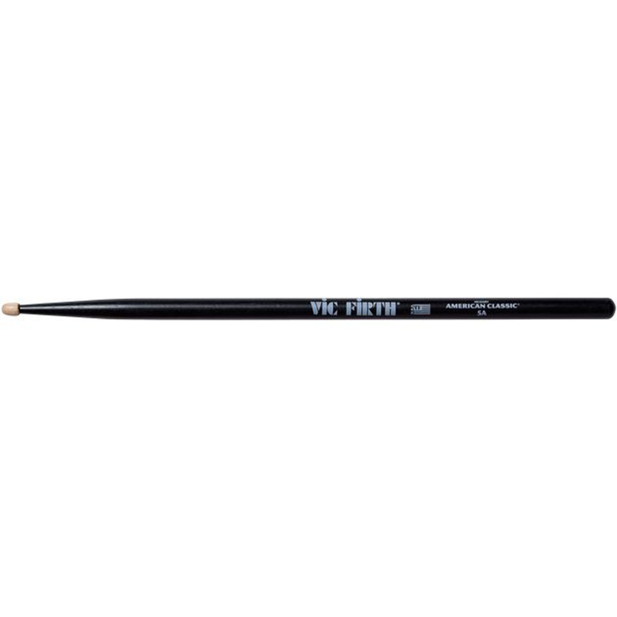 

Vic Firth American Classic Drum Sticks, 5A, Wood Tip, Black Finish, Pair