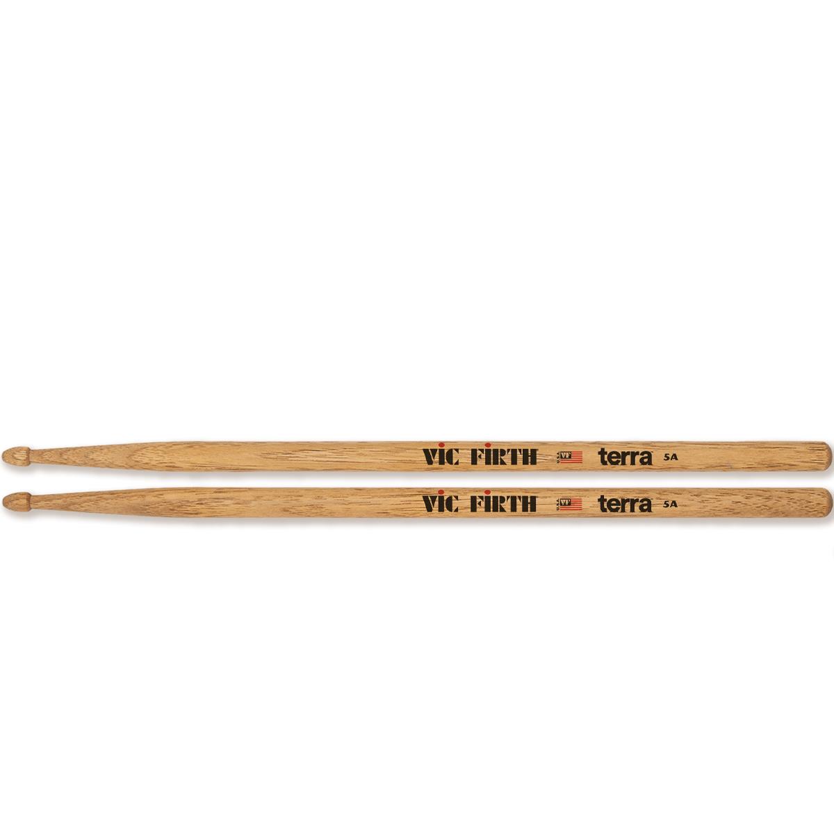 

Vic Firth American Classic Terra Series 5A Drumsticks, Wood Tip, Pair
