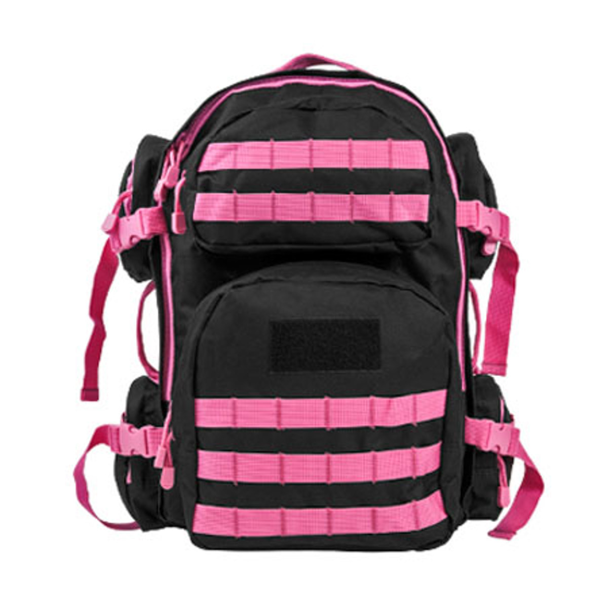 

NcSTAR Vism Tactical Backpack, Black with Pink Trim