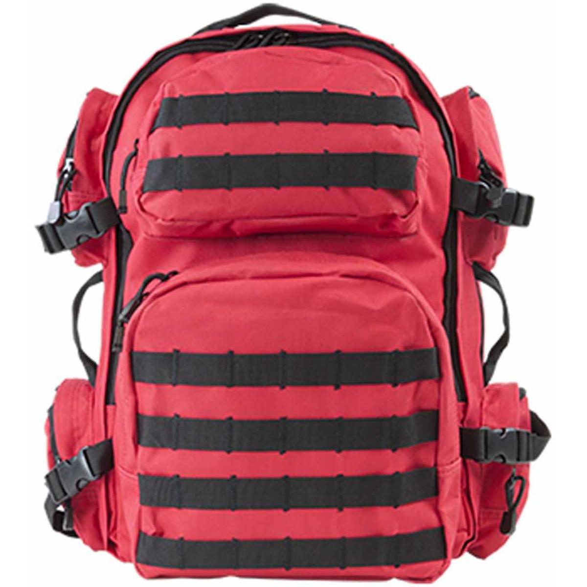 

NcSTAR Vism Tactical Backpack, Red with Black Trim